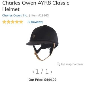 Charles Owen Ary8 Classic Helmet